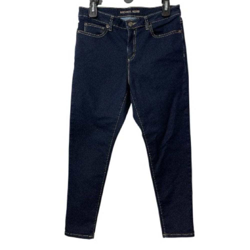 Michael Kors Women's Blue Jeans Izzy Skinny Ankle Ladies 10